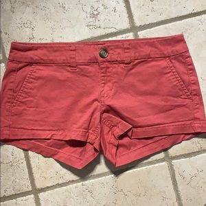 AE BURNT ORANGE SHORTS NEVER WORN